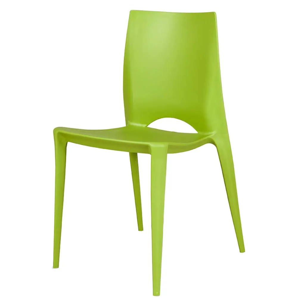 Wohnen Küchenstuhl Annbrit in Hellgrün (4er Set)