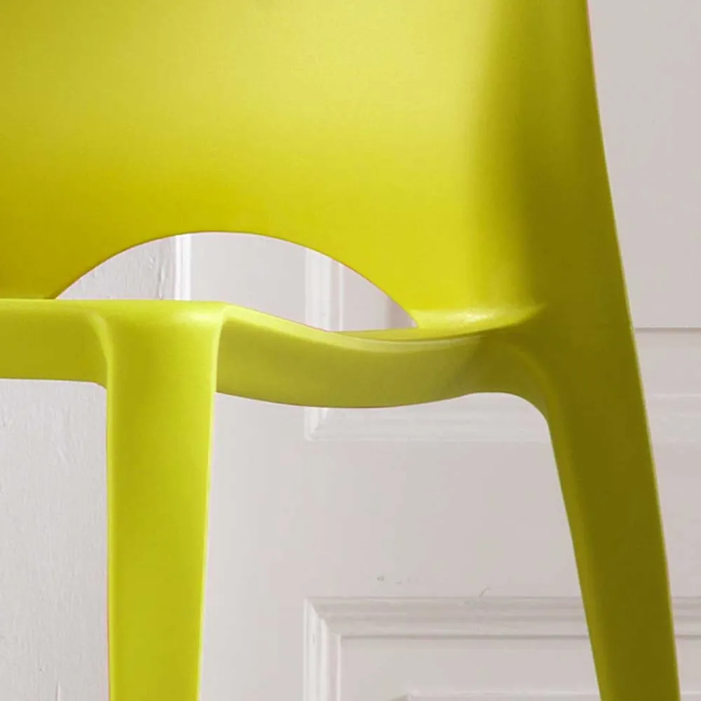 Wohnen Küchenstuhl Annbrit in Hellgrün (4er Set)