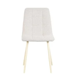 Wohnen Weiße Möbel*Küchenstuhl in Champagner und Weiß - Shake