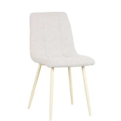 Wohnen Weiße Möbel*Küchenstuhl in Champagner und Weiß - Shake