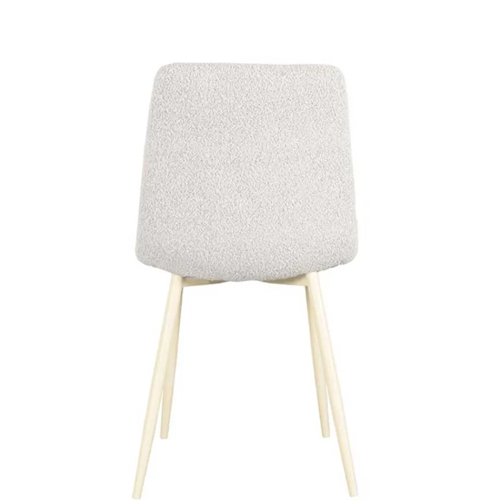 Wohnen Weiße Möbel*Küchenstuhl in Champagner und Weiß - Shake