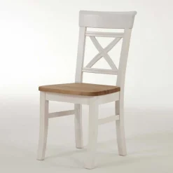 Wohnen Küchenstuhl Lugon im Landhaus Design (2er Set)