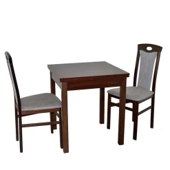 Wohnen Küchentisch & zwei Stühle als Set - Infernya (dreiteilig)