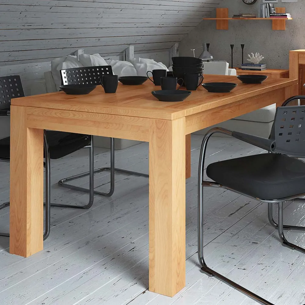 Wohnen Kernbuche Esstisch Mosniak massiv geölt