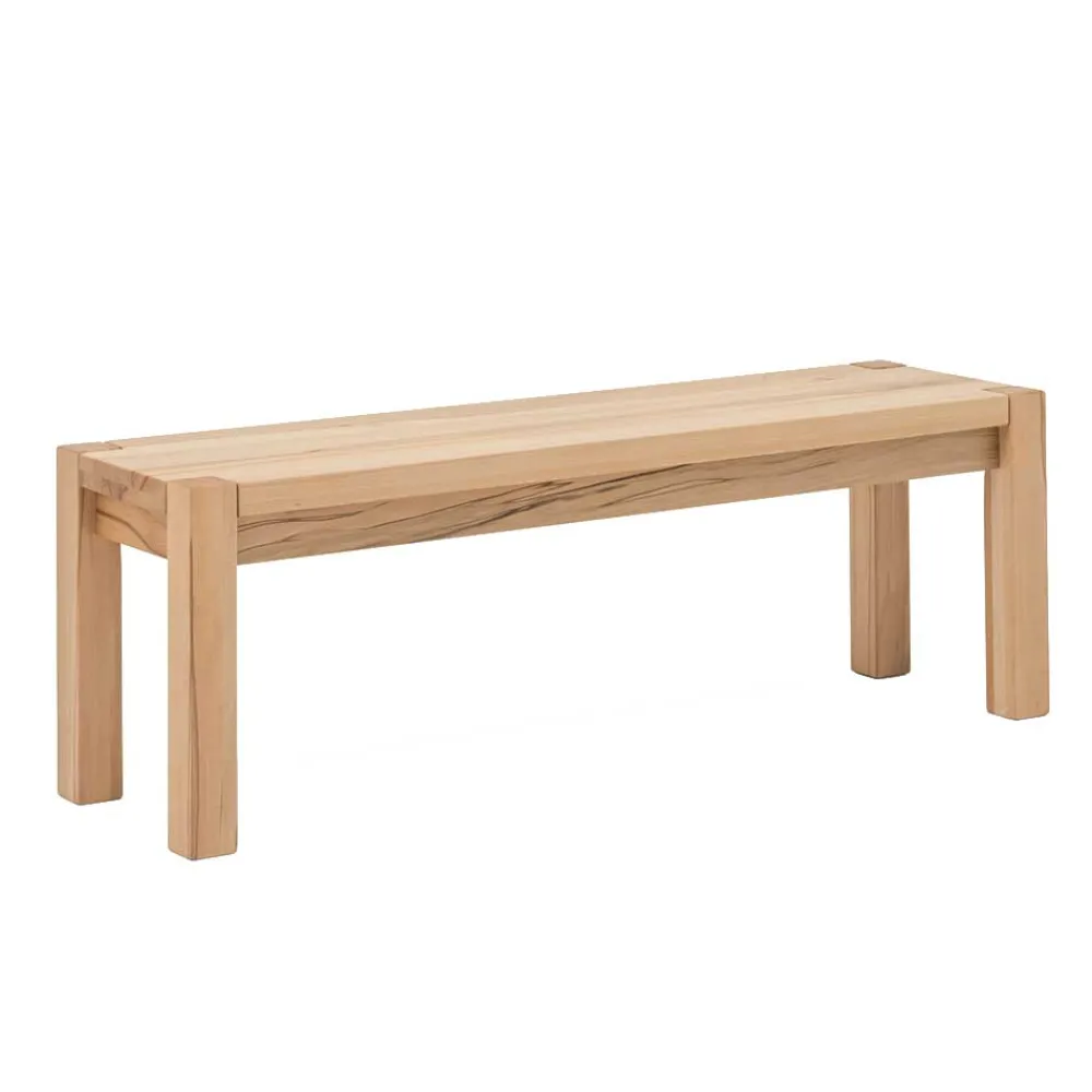 Wohnen Kernbuche Holzbank Pogamo für die Wohnung