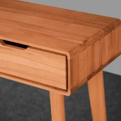 Wohnen Kernbuche Konsolentisch in 90 cm Länge - Junola