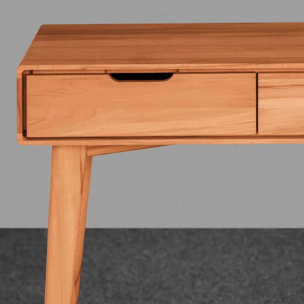 Wohnen Kernbuche Konsolentisch in 90 cm Länge - Junola