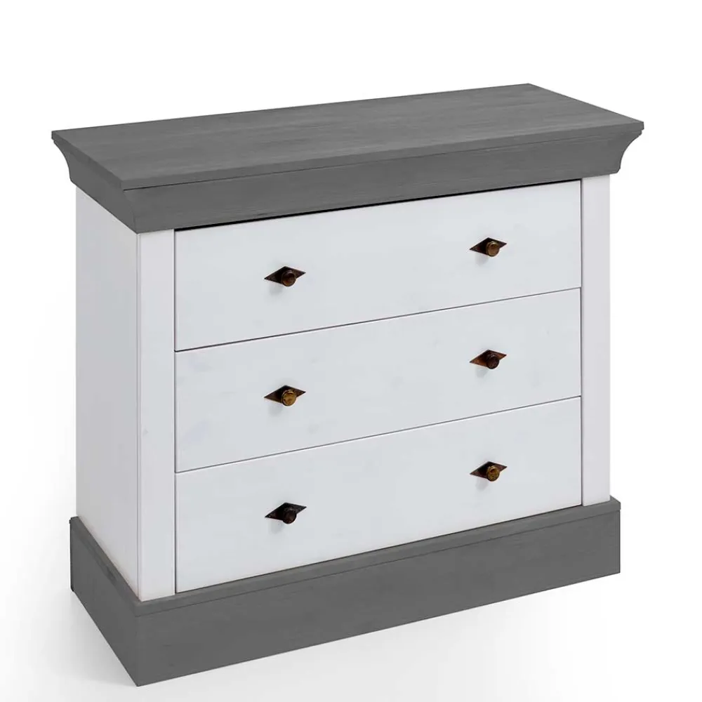 Wohnen Kinderkommoden|Wickelkommoden*Kiefer Kinder Kommode auch mit Wickelaufsatz - Mirandesca