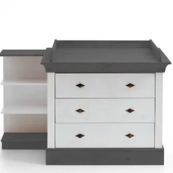 Wohnen Kinderkommoden|Wickelkommoden*Kiefer Kinder Kommode auch mit Wickelaufsatz - Mirandesca