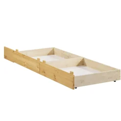 Wohnen Jugendbetten*Kiefernholz Doppelbett gebeizt geölt - Sotrigo