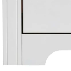 Wohnen Sideboards*Kiefernholz Kommode in Weiß lackiert - Velriva I