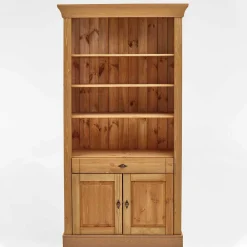 Wohnen Esszimmerregale|Regale*Kiefernholz Landhaus Regal 108x203x45 cm - Piatra