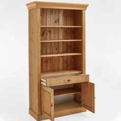 Wohnen Esszimmerregale|Regale*Kiefernholz Landhaus Regal 108x203x45 cm - Piatra