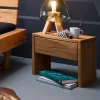 Wohnen Sideboards & Kommoden|Kommoden*Kiefernholz Nachtkonsole mit Schublade - Duane
