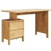 Kinder Wohnen Kiefernholz Schreibtisch gebeizt und geölt - Malpelo