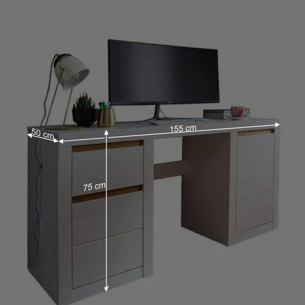 Wohnen Jugendzimmertische|Kinderschreibtische*Kiefernholz Schreibtisch modern - Meuvrun