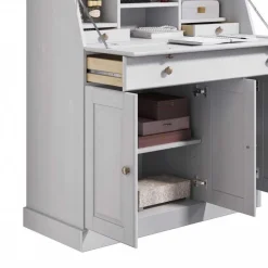 Wohnen Esszimmerschränke*Kiefernholz Sekretär in Weiß gewachst - Aritina