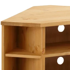 Wohnen Landhausmöbel|Tv & Hifi-Möbel*Kiefernholz TV Board für Ecke - Vanpos