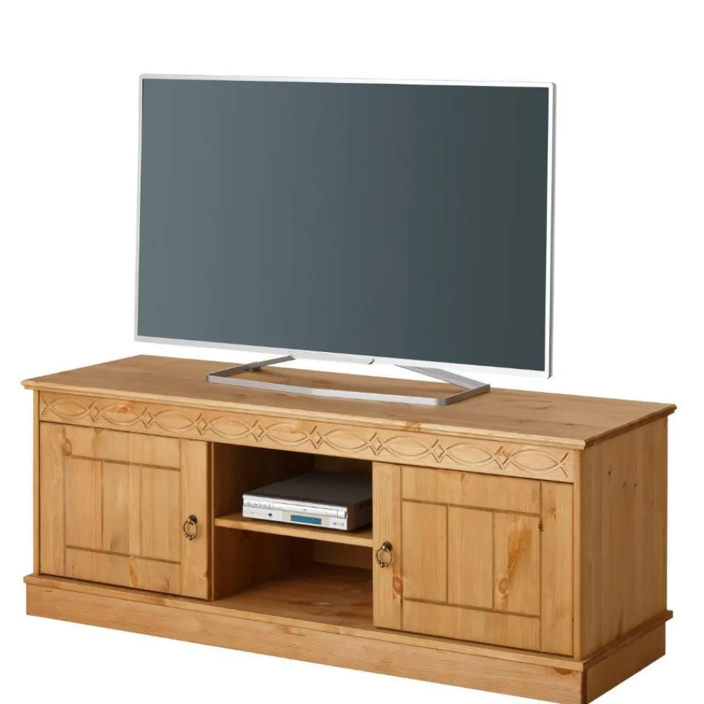 Wohnen Kiefernholz TV-Board im Landhausstil - Goro