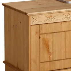 Wohnen Kiefernholz TV-Board im Landhausstil - Goro