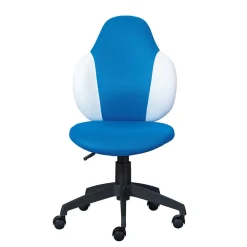 Kinder Wohnen Kinder Drehstuhl in Blau & Weiß - Oljetta