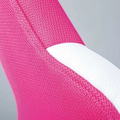 Kinder Wohnen Kinder Drehstuhl in Pink & Weiß mit Schwarz - Dario