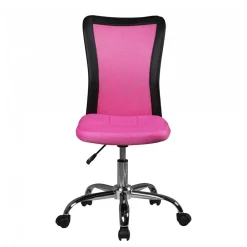 Kinder Wohnen Kinder Drehstuhl in Pink & Schwarz - Rai