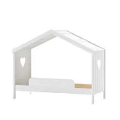 Wohnen Weiße Möbel|Kinderbetten*Kinder Hausbett in Weiß - Grandory