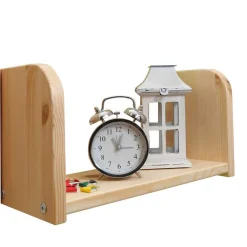 Kinder Wohnen Kinder Kiefernholz-Stockbett in Natur - Nioara