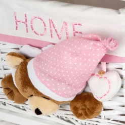 Wohnen Kindermöbel|Rattanmöbel*Kinder Regal mit Teddybären - 3 Körbe - Lora