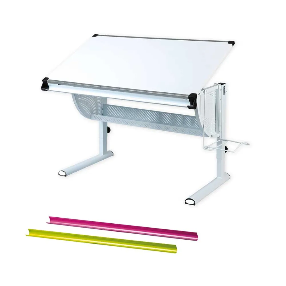 Wohnen Kinderschreibtische|Kindertische*Kinder Schreibtisch mit neigbarer Platte - Phidias