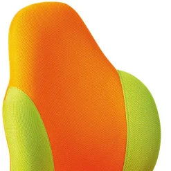 Kinder Wohnen Kinder Schreibtischstuhl in Orange & Hellgrün - Humitas