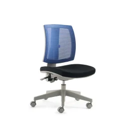 Wohnen Kinderstühle|Kindermöbel*Kinder Schreibtischstuhl Lugania in Schwarz Blau