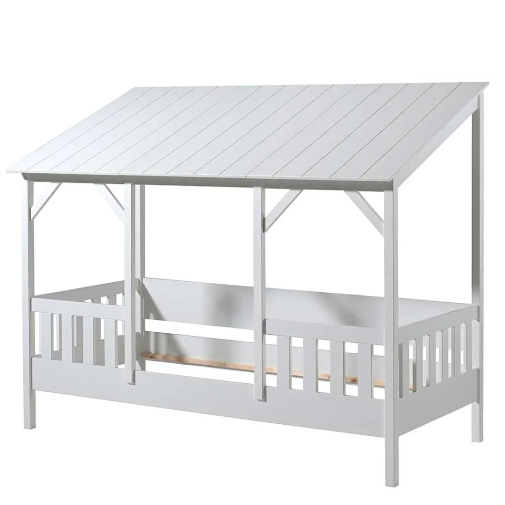 Wohnen Kindermöbel|Kinderbetten*Kinderbett mit Dach & Absturzsicherung Zaun - Zanoas