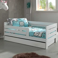 Wohnen Kindermöbel|Babybetten*Kinderbett mit Fallschutz - 140x70 Liegefläche - Kolage