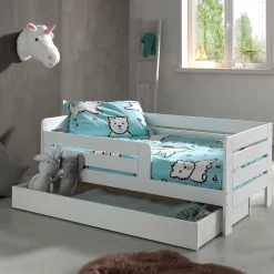 Wohnen Kindermöbel|Babybetten*Kinderbett mit Fallschutz - 140x70 Liegefläche - Kolage