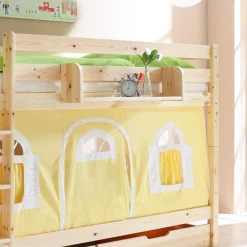 Wohnen Kindermöbel|Kinderbetten*Kinderetagenbett Nikosai in Gelb