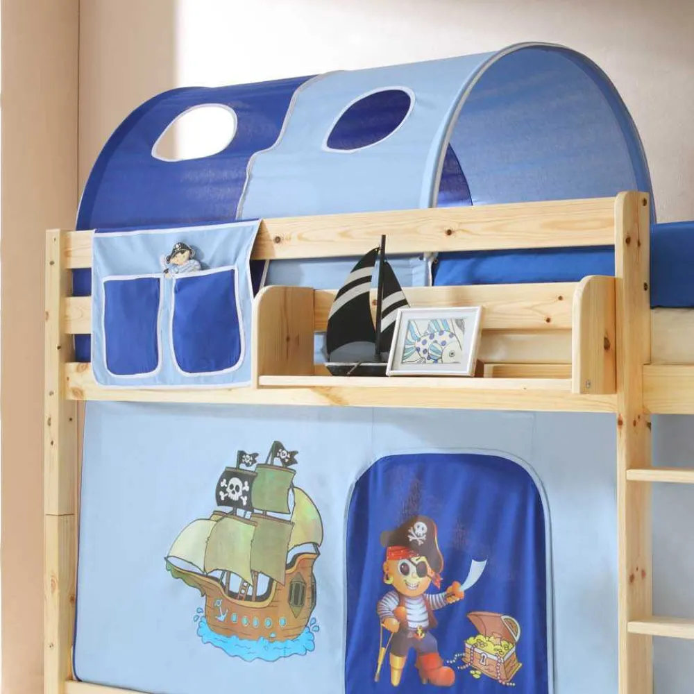 Kinder Wohnen Kinderstockbett Hero im Piraten Design