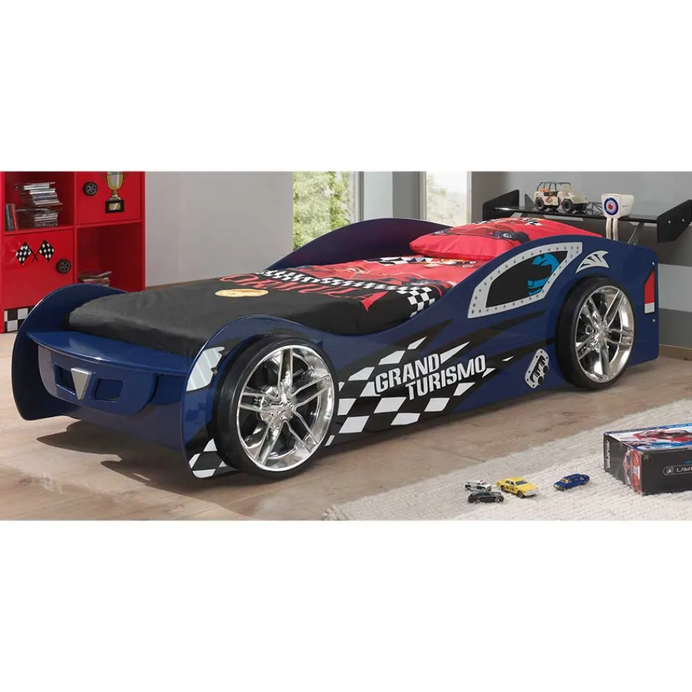 Kinder Wohnen Kinderzimmer Autobett mit Matratze - Limbo