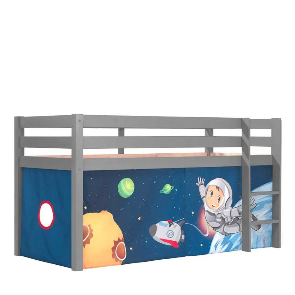 Kinder Wohnen Kinderzimmer Hochbett Astronaut Weltall - Jolanda