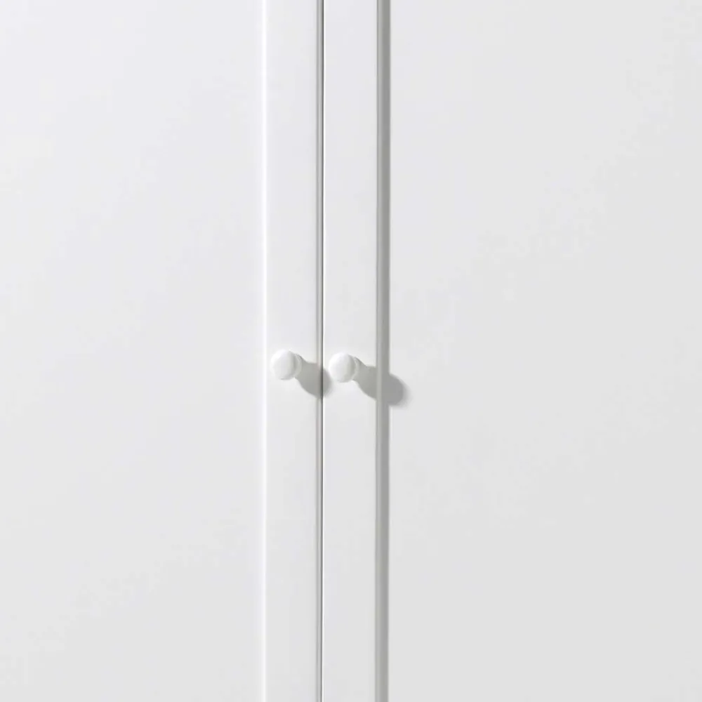 Wohnen Kinderkleiderschränke|Babyzimmerschränke*Kinderzimmer Kleiderschrank Grandory in Weiß lackiert