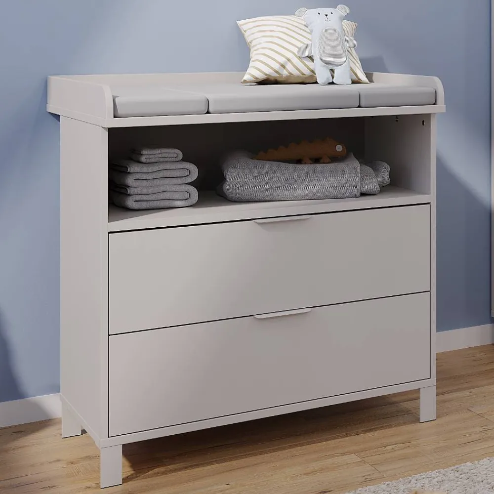 Kinder Wohnen Kinderzimmer Kommode - Wickelaufsatz optional - Afilon