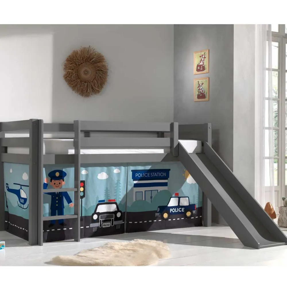Wohnen Jugendbetten|Kinderbetten*Kinderzimmer Polizei Spielbett als Hochbett - Possible