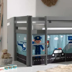 Wohnen Jugendbetten|Kinderbetten*Kinderzimmer Polizei Spielbett als Hochbett - Possible