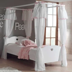 Wohnen Kinderbetten|Kindermöbel*Kinderzimmerbett Grandory mit Himmel