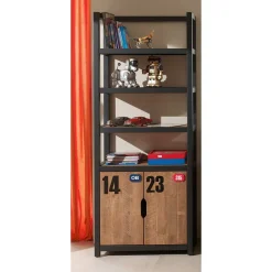 Kinder Wohnen Kinderzimmerregal Krefos aus Kiefer teilmassiv