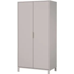 Kinder Wohnen Kinderzimmerschrank in Hellgrau - Afilon