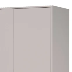 Kinder Wohnen Kinderzimmerschrank in Hellgrau - Afilon