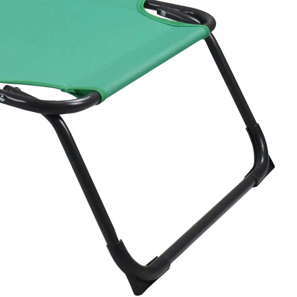 Wohnen Balkonmöbel|Metall-Gartenmöbel*Klappbare Gartenliege mit Dach - Bobila