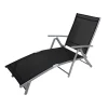 Wohnen Klappbare Gartenliege Ziadovas mit Kunststoff Gewebe